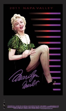 2011 Marilyn Merlot Poster